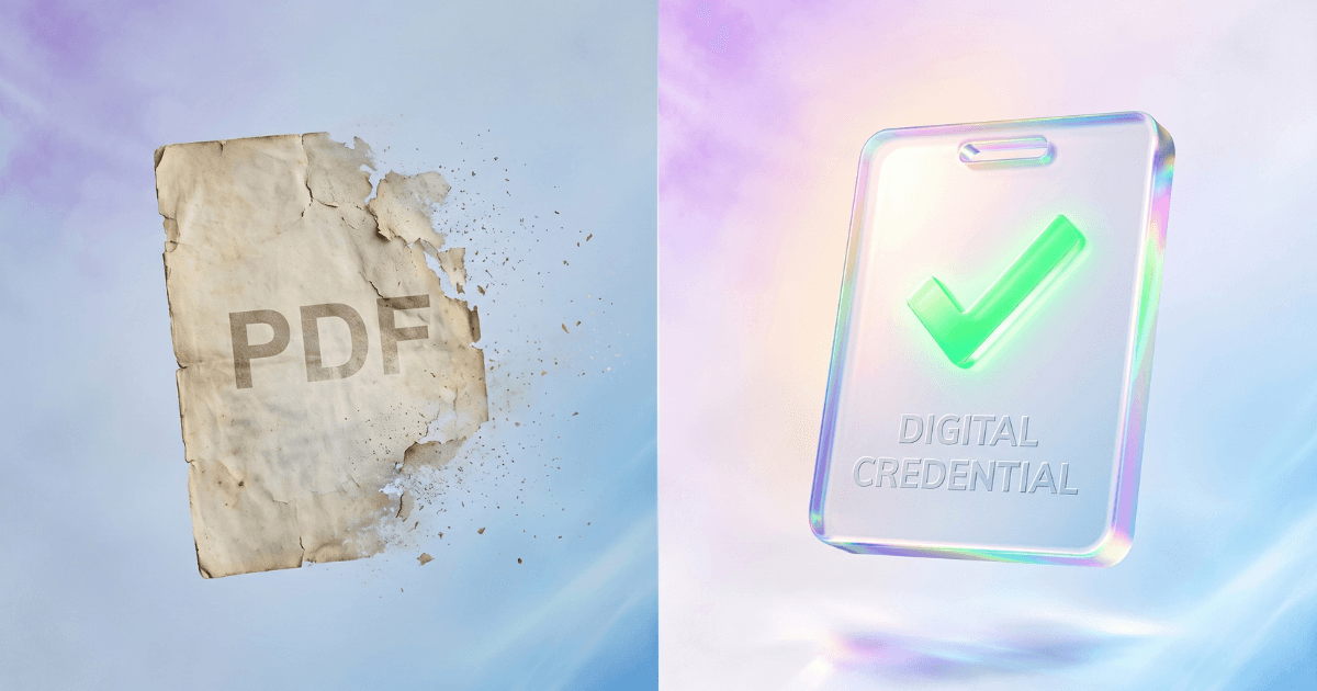Digital Badges vs. PDF Certificates: Why Modern Organizations Are Making the Shift