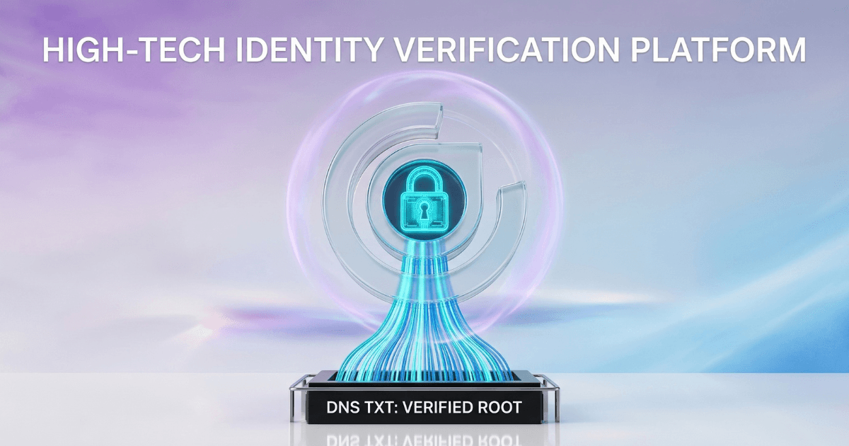 How Cryptographic DNS TXT Verification Eliminates Credential Fraud